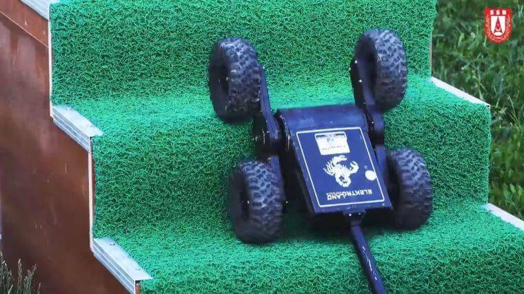 ACROB Atılabilir Mini Keşif ve Gözetleme Robotu 7 Elektroland ACROB Atılabilir Mini Keşif ve Gözetleme Robotu