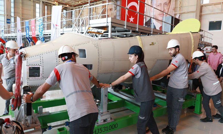 HÜRJET Projesi’nde Önemli Aşama Geride Bırakıldı. 1 Hürjet Ön Gövde